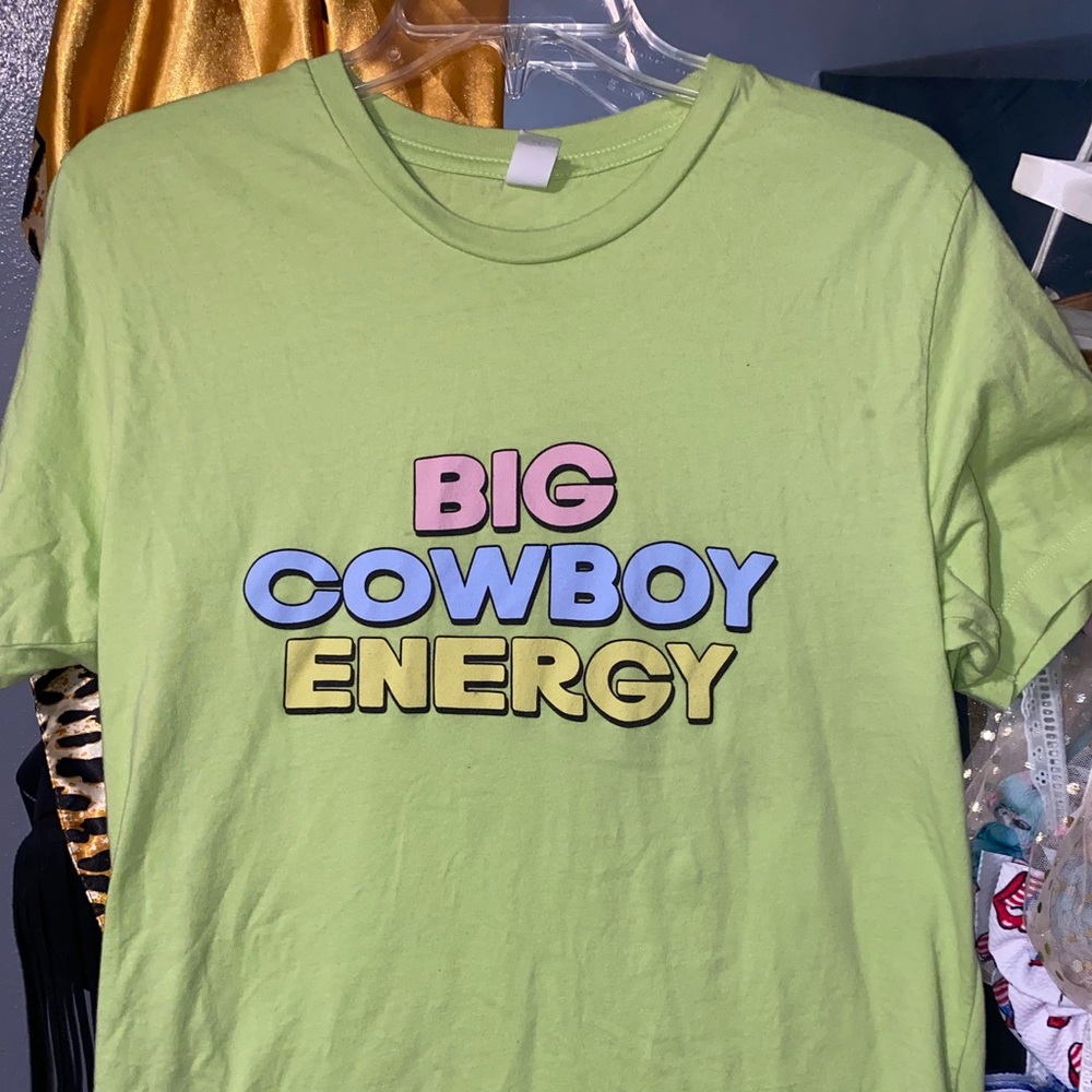 Big cowboy energy tee